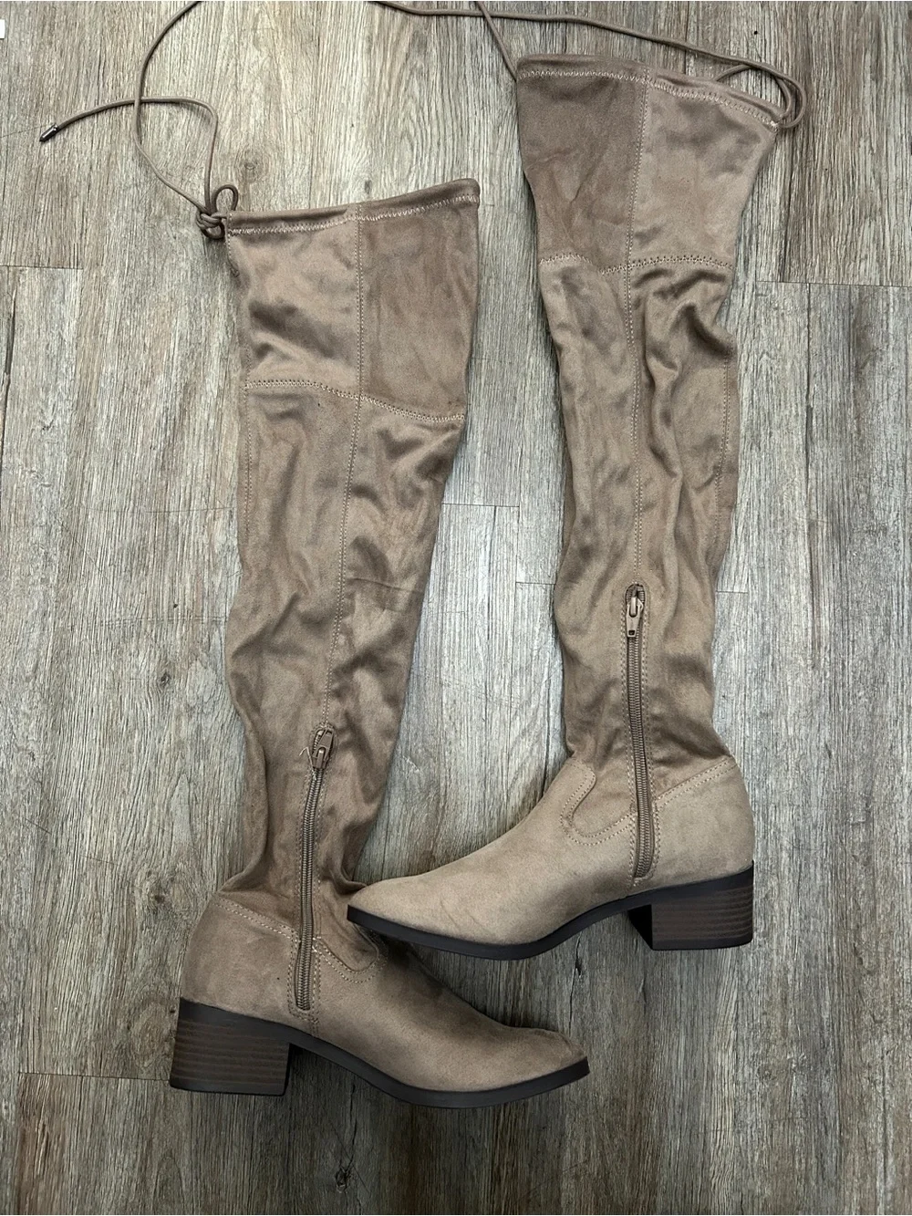 Steve Madden Brown SADIE Over The Knee Heels Long Boots US 6 Womens